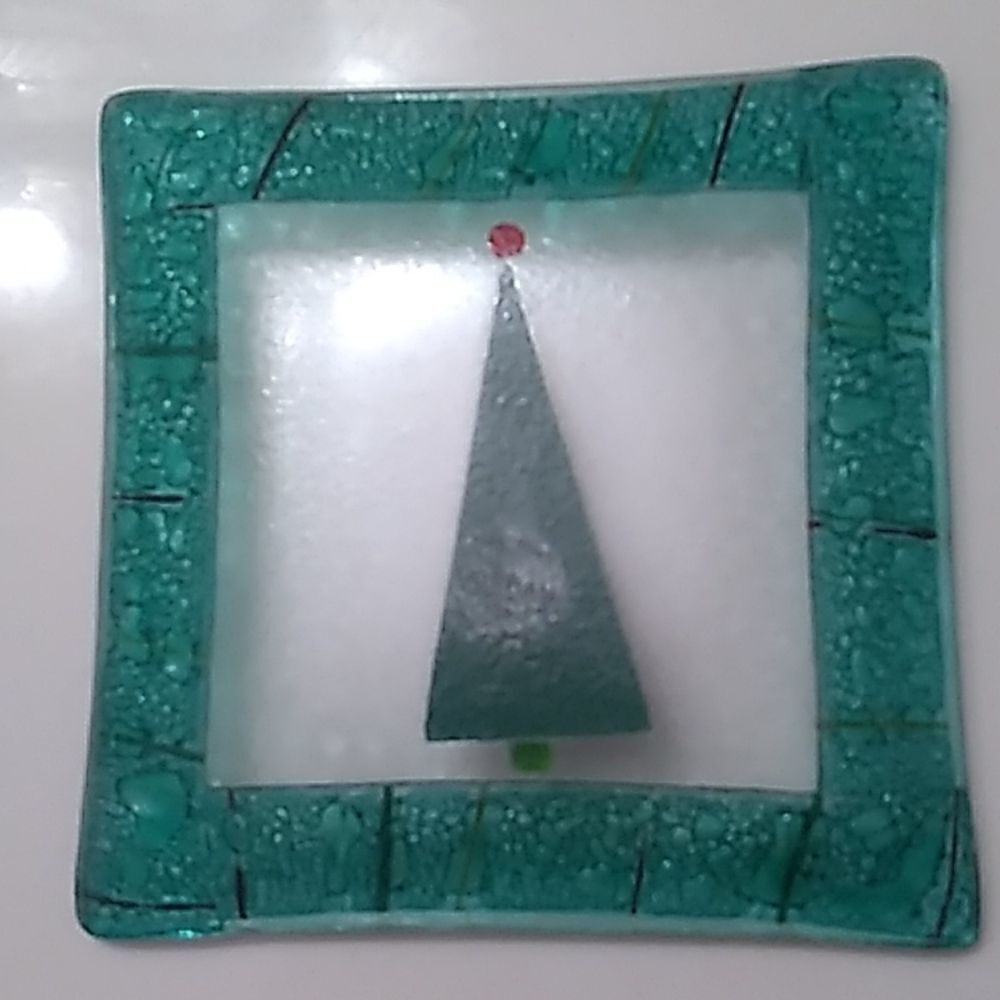 Christmas Tree Plate - Picture 3 of 3